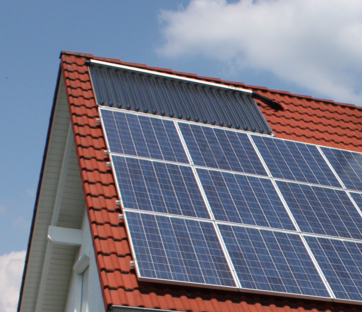 Wrme und Strom von der Sonne