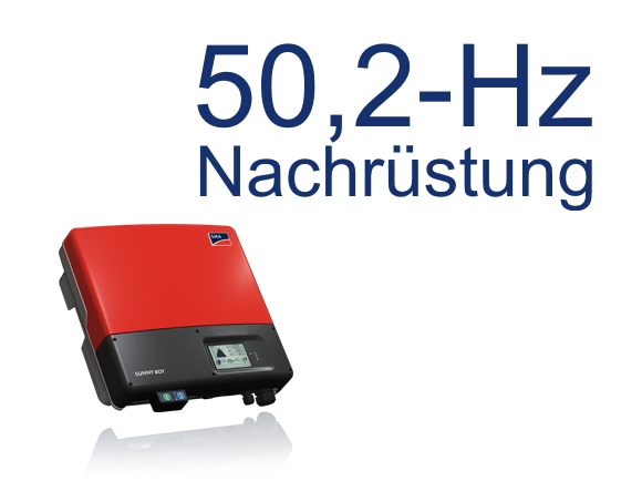 Wechselrichter 50,2 Hz Nachrstung